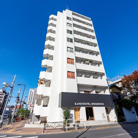 &And Hostel Minamisenju Präfektur Tokio Exterior foto