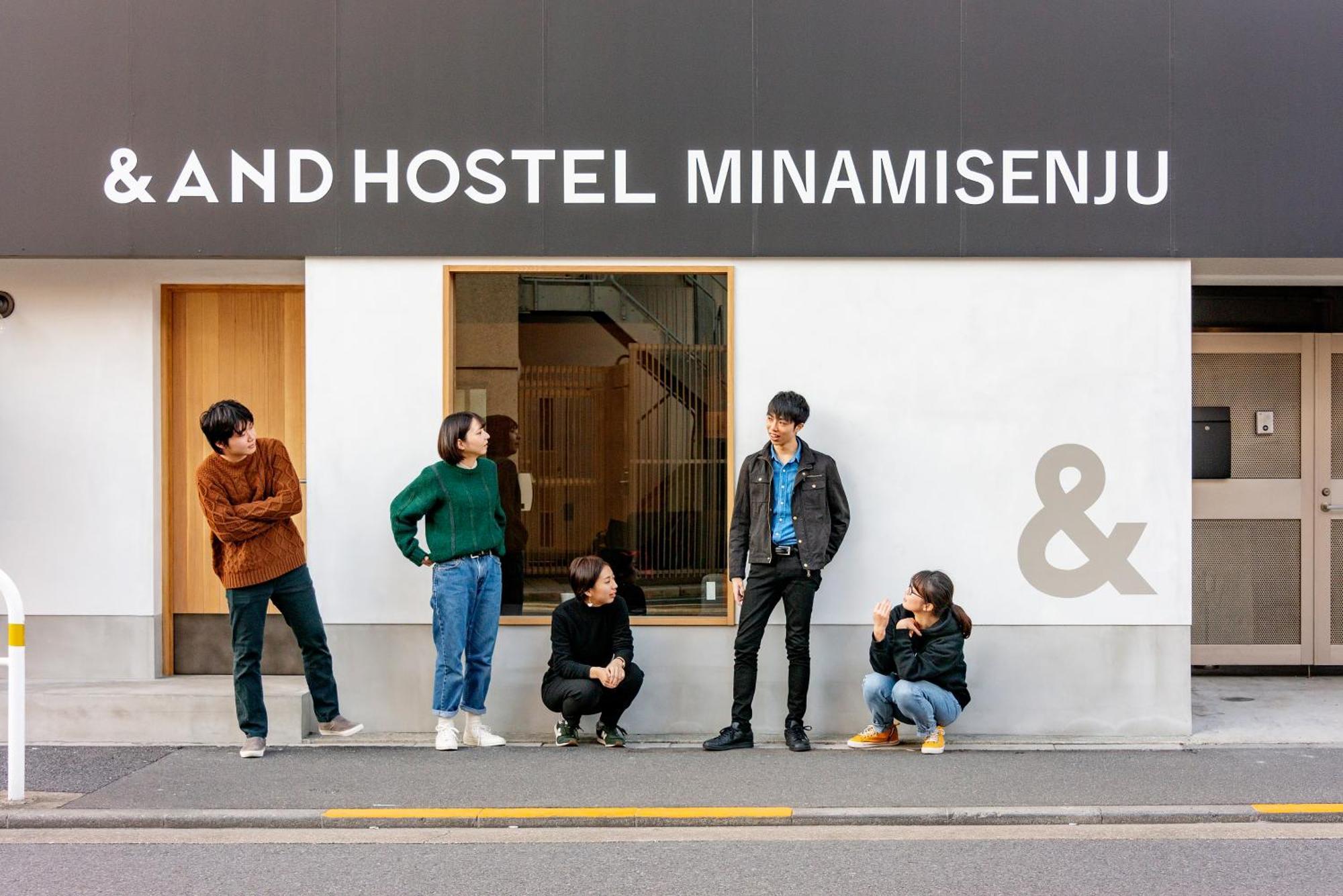 &And Hostel Minamisenju Präfektur Tokio Exterior foto